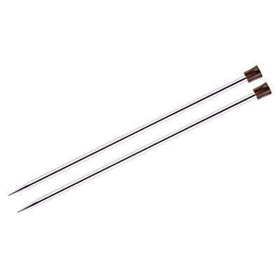 Knitter's Pride Nova Platina 10" Single Pointed Needle (1 pair)