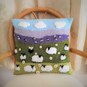 Sheep on the Hillside