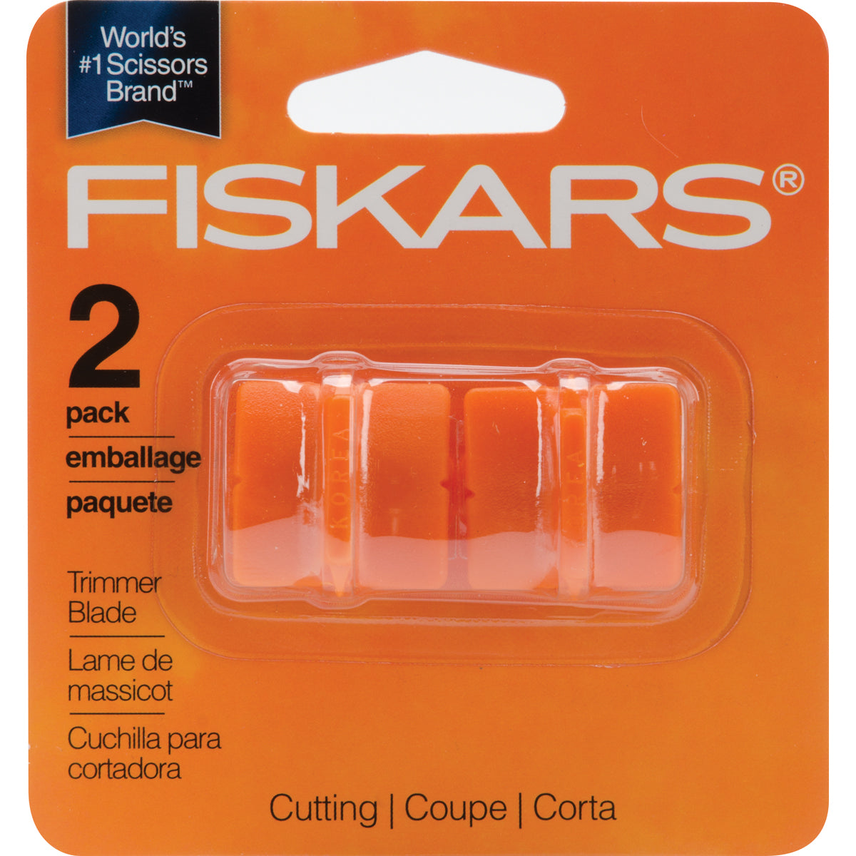 Fiskars Paper Trimmer Replacement Blades 2/Pkg - Straight, Style G