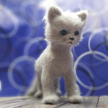 Gray Standing Cat
