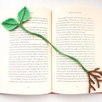 Leaf Bookmark Crochet Pattern