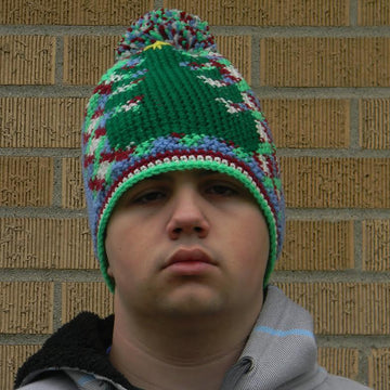 Graphed Beanie - Ugly Christmas Sweaters