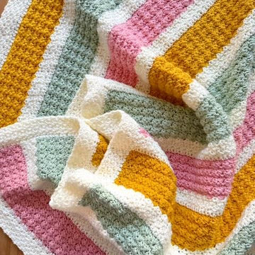 Spring Stripes Blanket