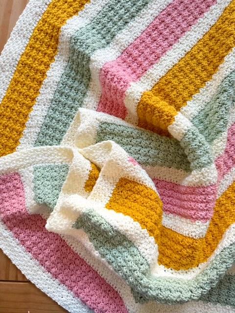 Spring Stripes Blanket