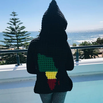 Map of Africa Cardigan