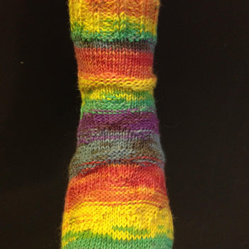 Little Zig Big Zag 4ply Socks