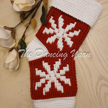 Snowflakes of Christmas Stocking