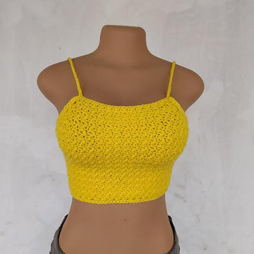 Backless Crop Top