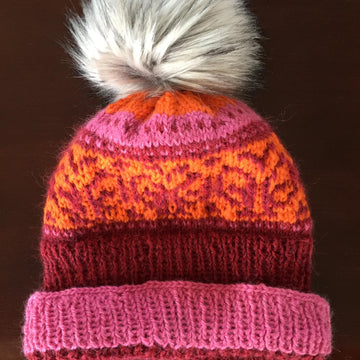 Blue Ribbon Lined Hat