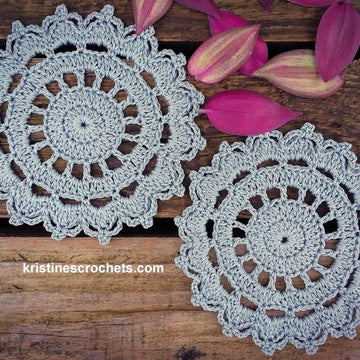 Decorative Coaster Written Pattern