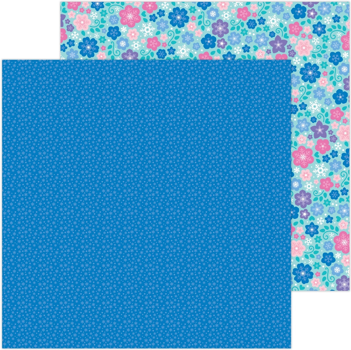 Doodlebug Winter Wonderland Double-Sided Cardstock 12"X12" 25/Pkg - Nightfall