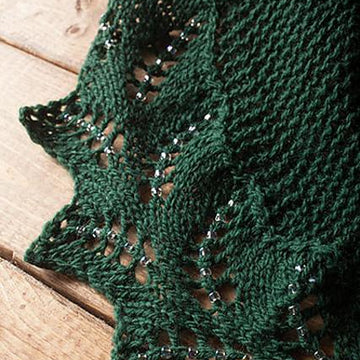 Fern Lace Shawlette