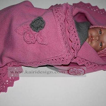 Baby blanket lace