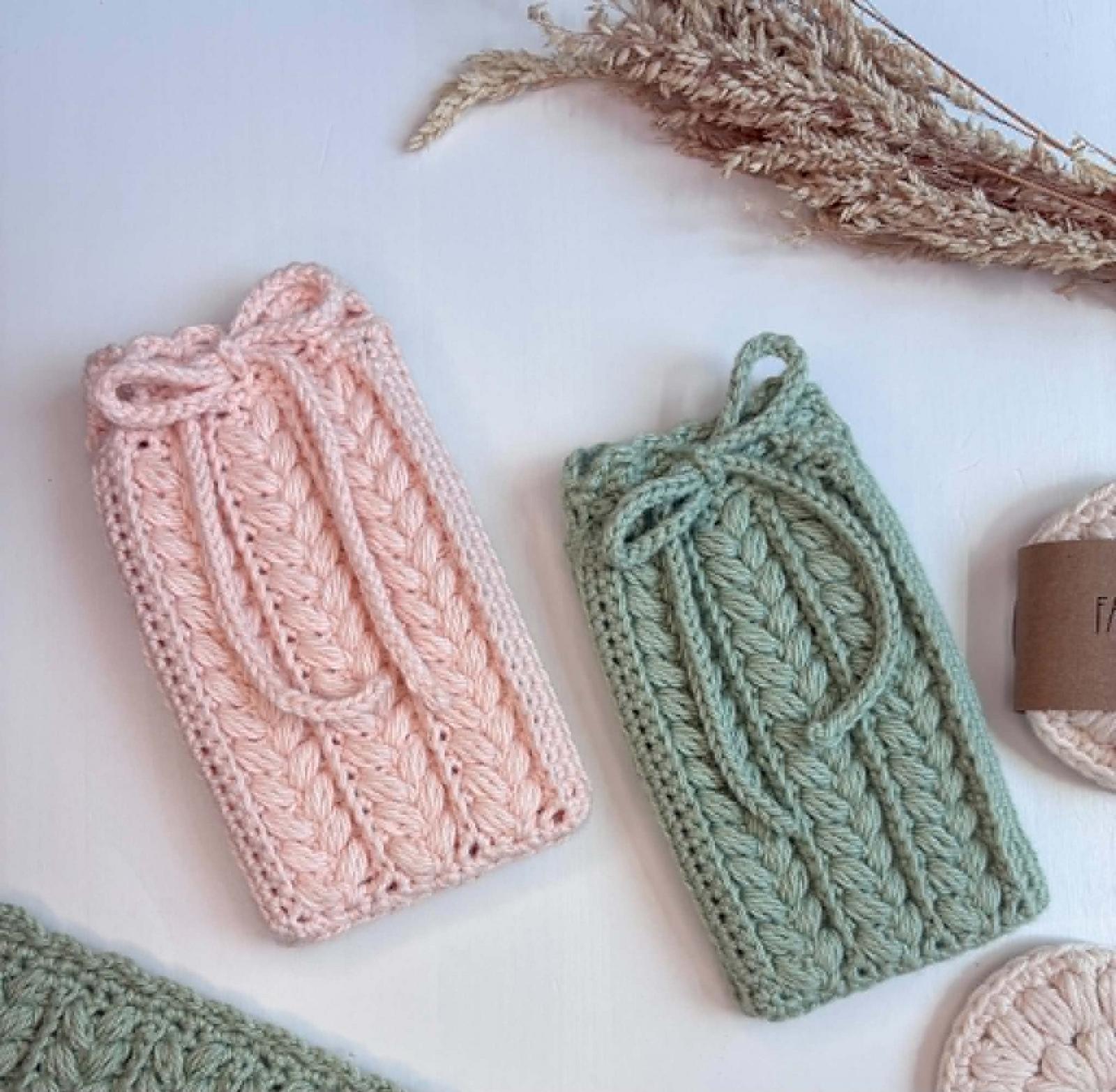 Wheat Soap Saver Bag