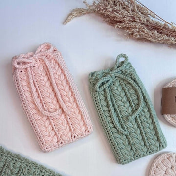 Wheat Soap Saver Bag