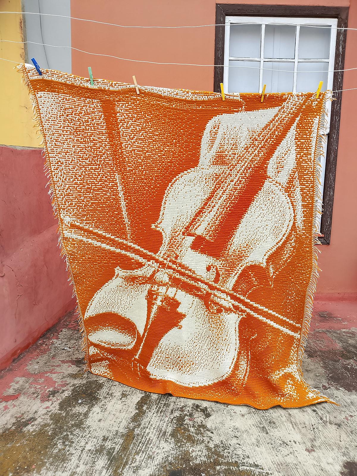 Overlay Mosaic "VIOLIN"
