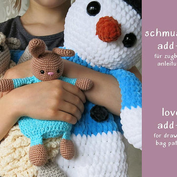 Lovey Add-On (for Drawstring Bag patterns)