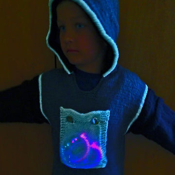 Rivet the Robot sweater