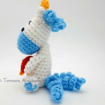 Häkelanleitung Liam das Einhorn