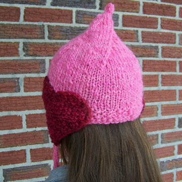 Matching hearts hat