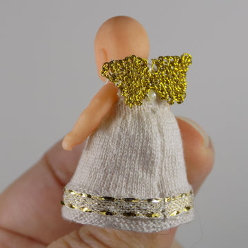1:12 Christmas Angel Baby Outfit