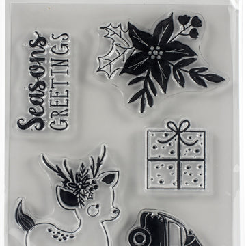 Kaisercraft Clear Stamp 6"X4" - Peppermint Kisses