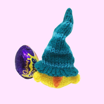 Easter chocolate chick gnomes