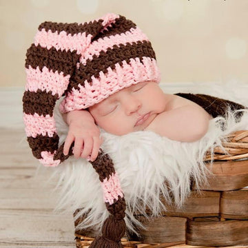 Striped Stocking Cap - Santa or Elf Hat