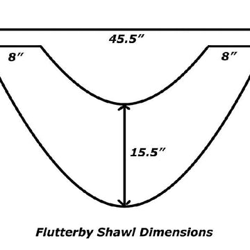 Flutterby Shawl