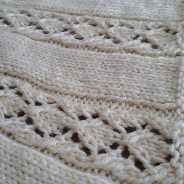 Lace Column Blankets
