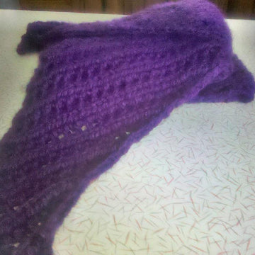 Crooked Eyelets Scarf