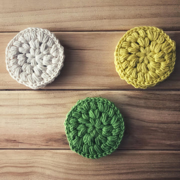 Crochet Reusable Face Scrubbies
