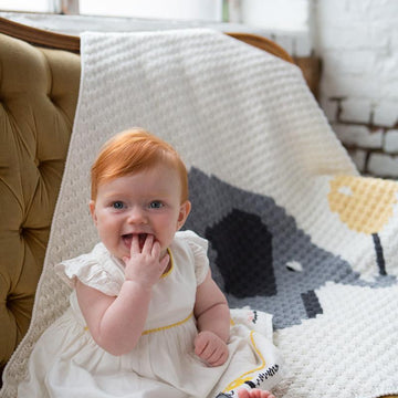 Ellen the Elephant Blanket