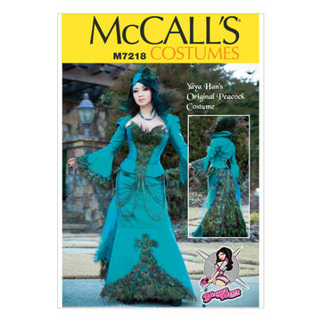 McCall's Yaya Han Peacock Jacket, Corset and Skirt M7218 - Sewing Pattern