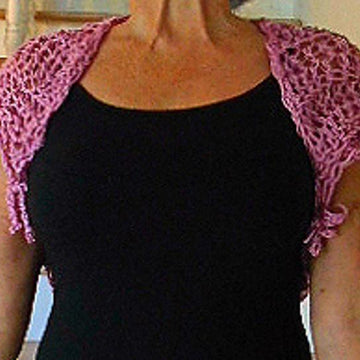 #yt Lightweight Fishnet Summer Shrug