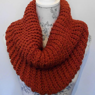 Aran Brioche Cowl