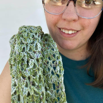 Cacti and Wildflowers Scarf