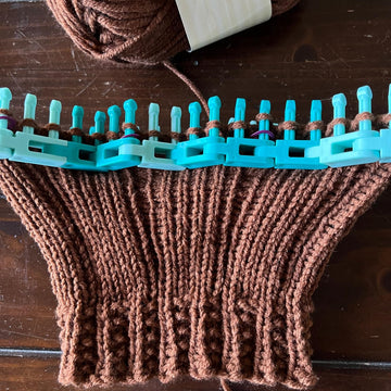 Greenhorn Mountain Hat -- a loom knit pattern