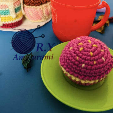 Amigurumi macaron