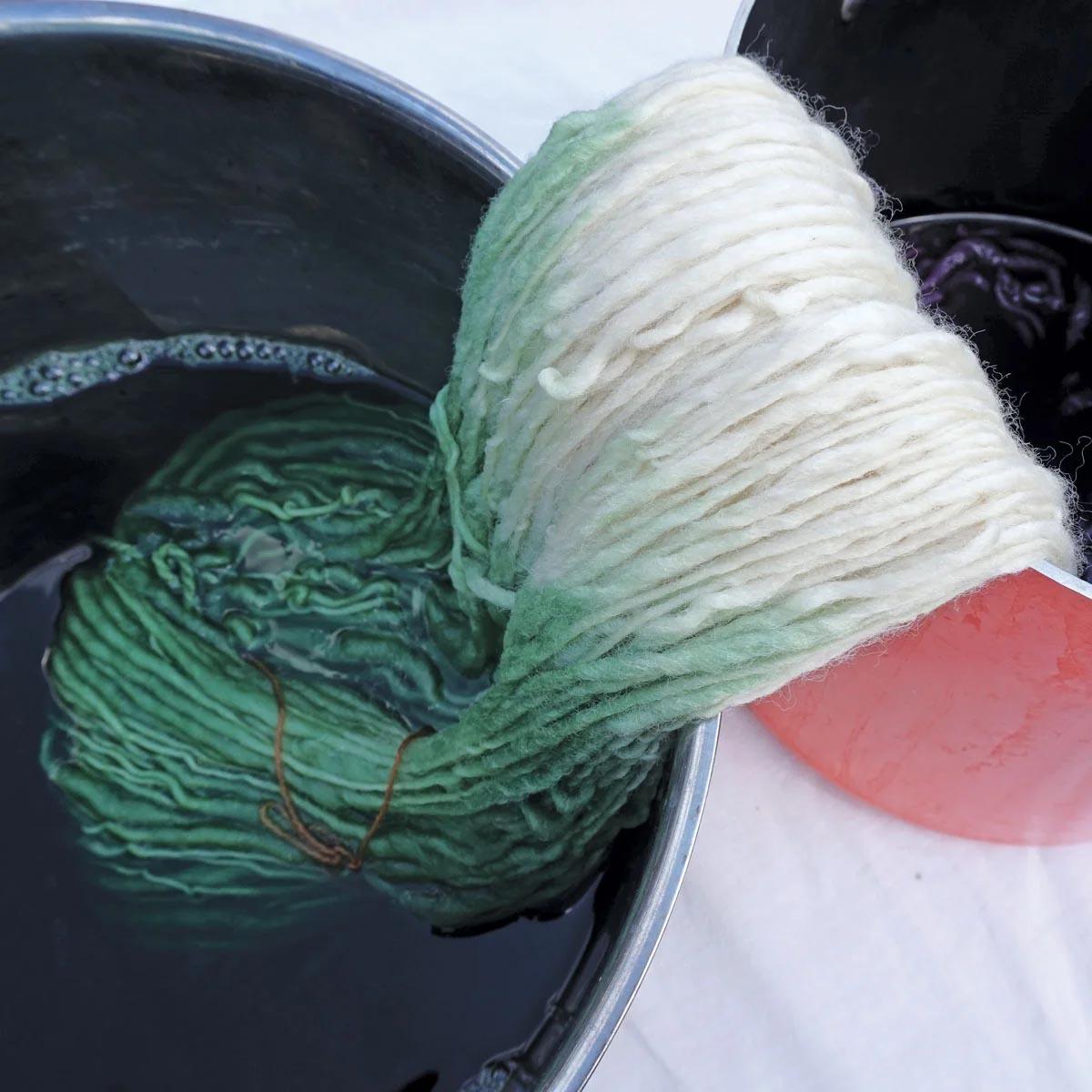 Hand-dyed Knitted Cowl Pattern