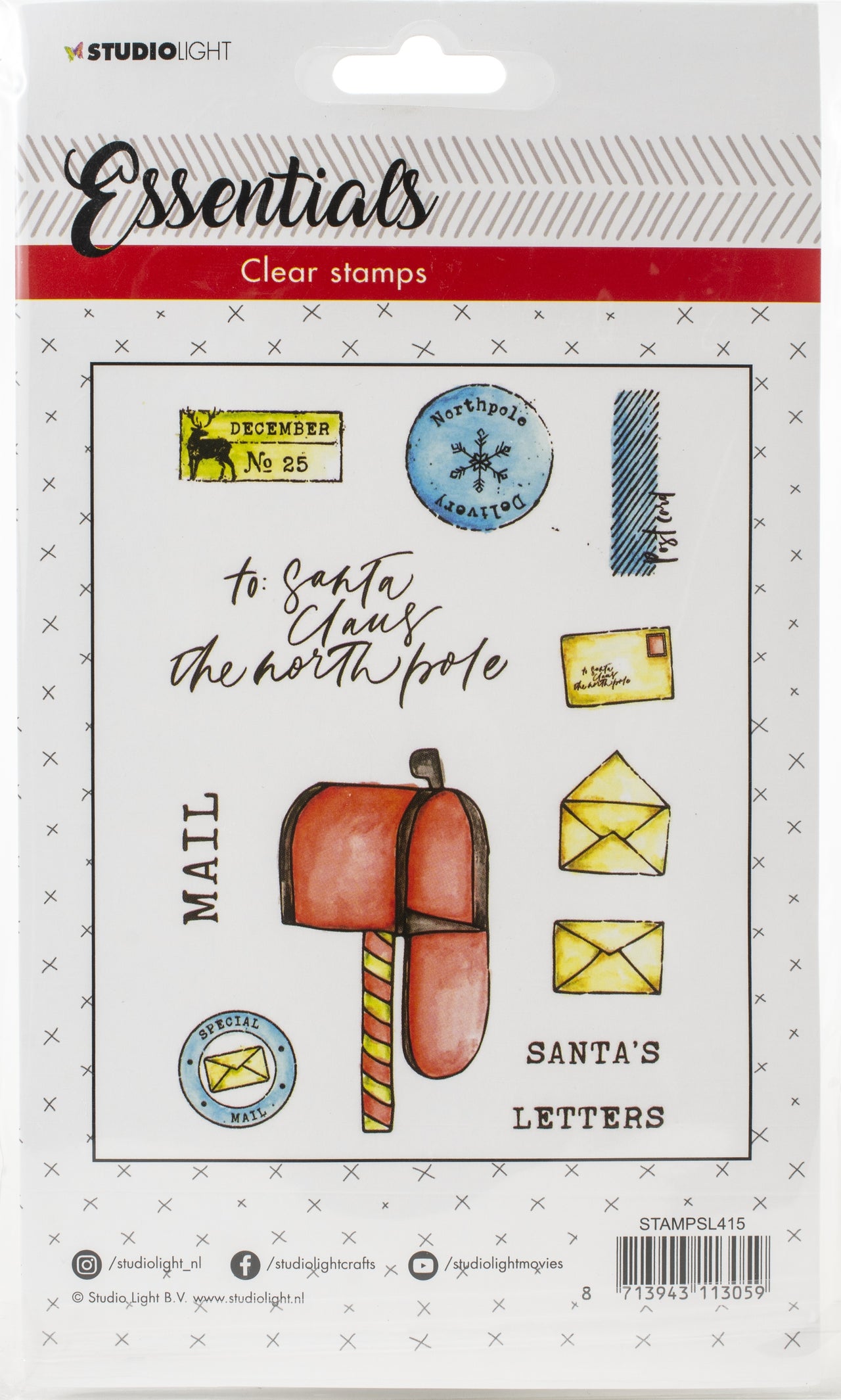 Studio Light Essentials A6 Stamps - 610539
