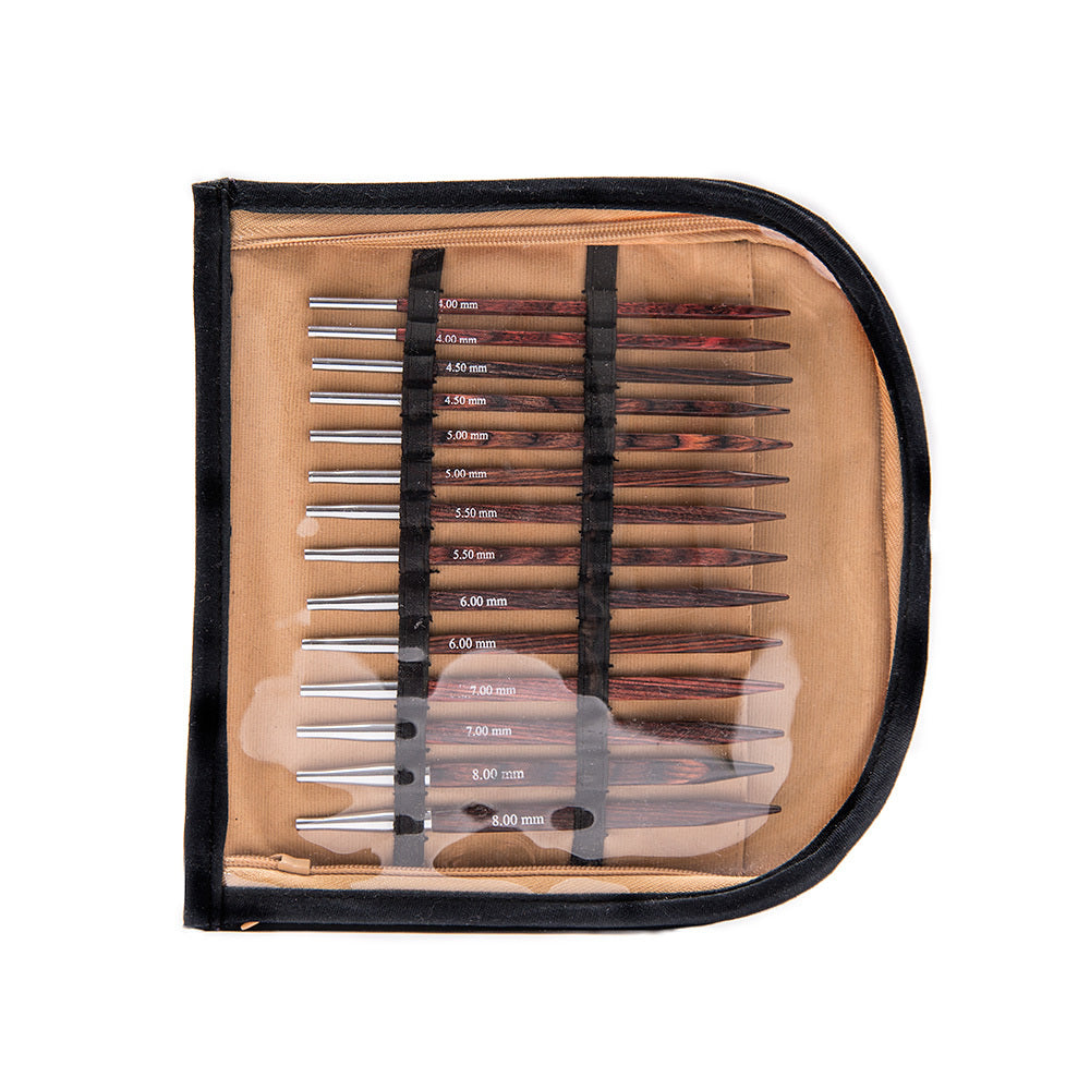 KnitPro Cubics Interchangeable Needle Tips (Deluxe Set of 7)