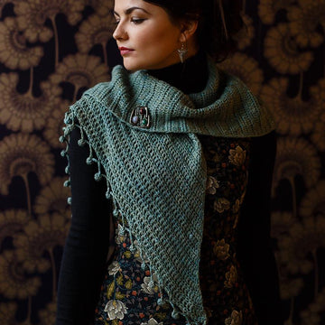Pom-Pom Shawl