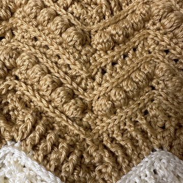 Textured chevron blanket