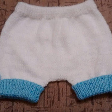 Little Boy Blue Shorts, Jumper and Booties Newborn, 0-3mths and 3-6mths
