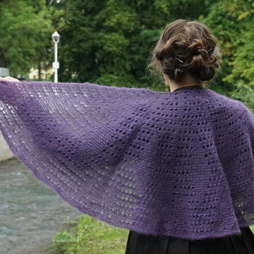 Cape amethyst capelet