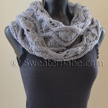 #185 Chunky Waves Eternity Scarf