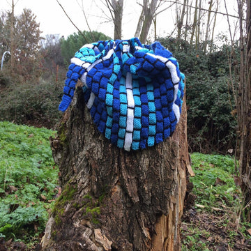 Tribute Shawl: Blue Jay