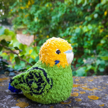 Low-Sew Chubby Baby Budgie Plushie