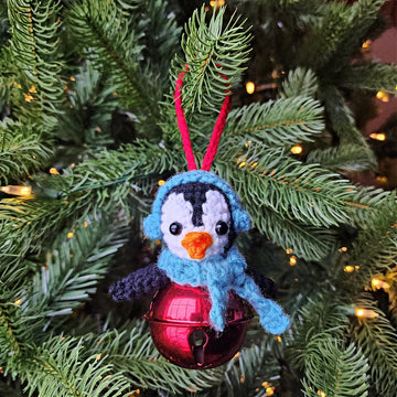 Penguin Jingle Bell Ornament